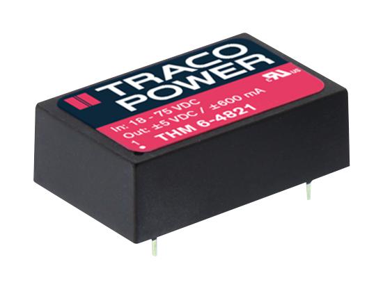 THM 6-1213 DC-DC CONVERTER, MEDICAL, 15V, 0.4A TRACO POWER