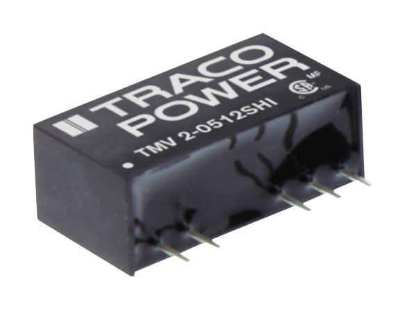 TMV 2-0503SHI DC-DC CONVERTER, 3.3V, 0.5A TRACO POWER
