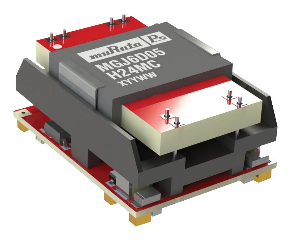 MGJ6D12H24MC-R7 DC-DC CONVERTER, 2 O/P, 6W MURATA POWER SOLUTIONS