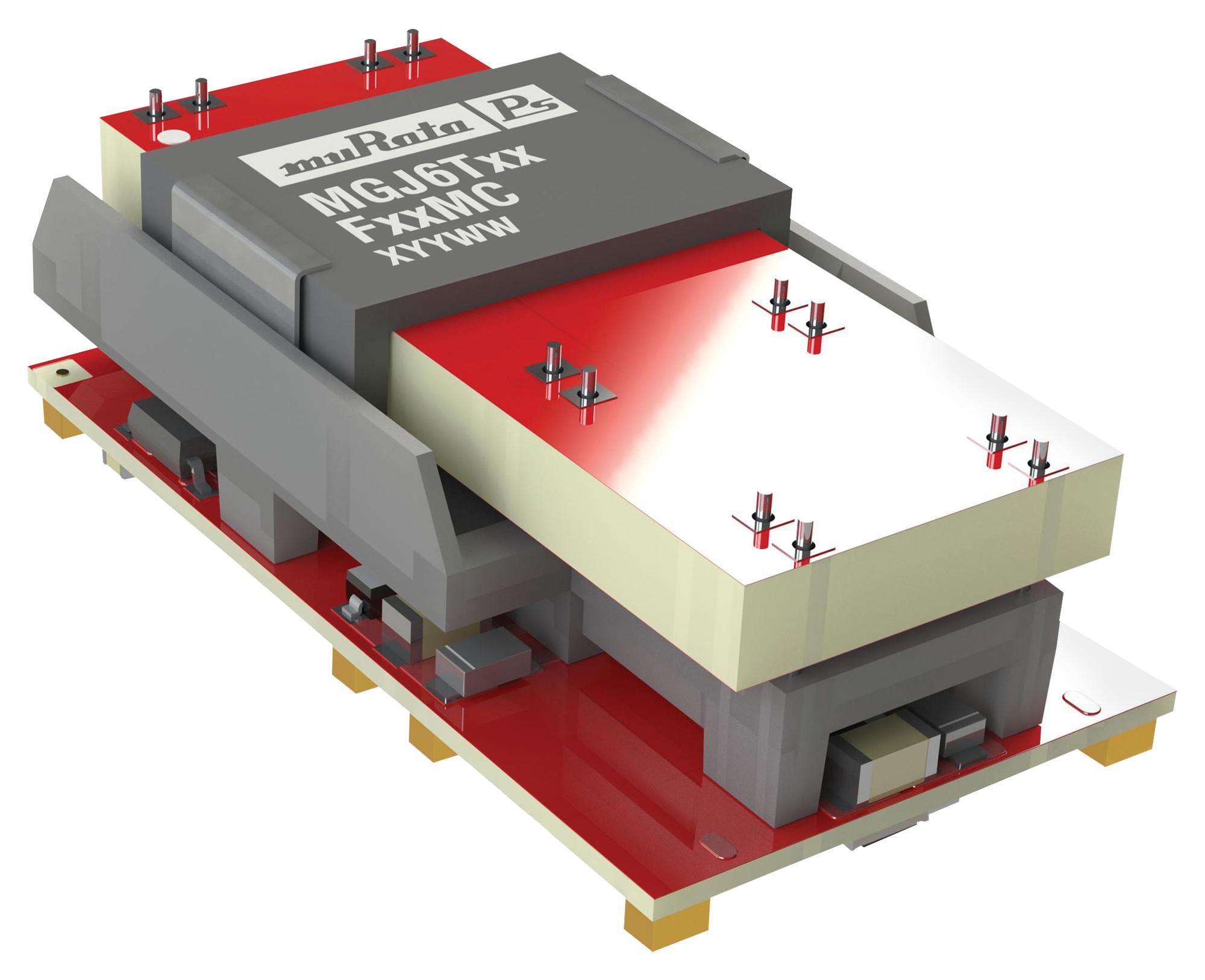 MGJ6T24F24MC-R7 DC-DC CONVERTER, 3 O/P, 6W MURATA POWER SOLUTIONS