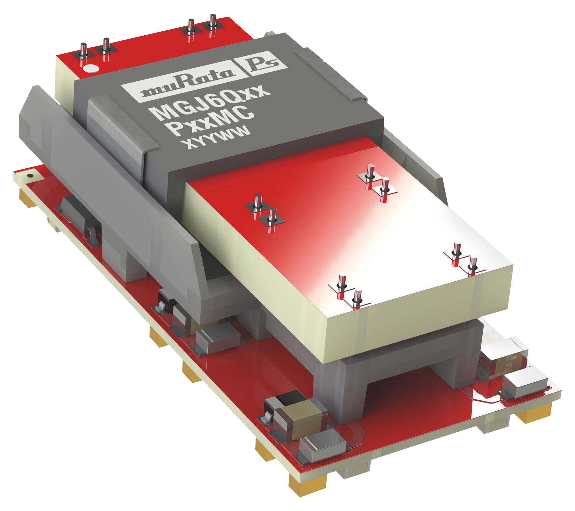 MGJ6Q24P24MC-R7 DC-DC CONVERTER, 4 O/P, 6W MURATA POWER SOLUTIONS