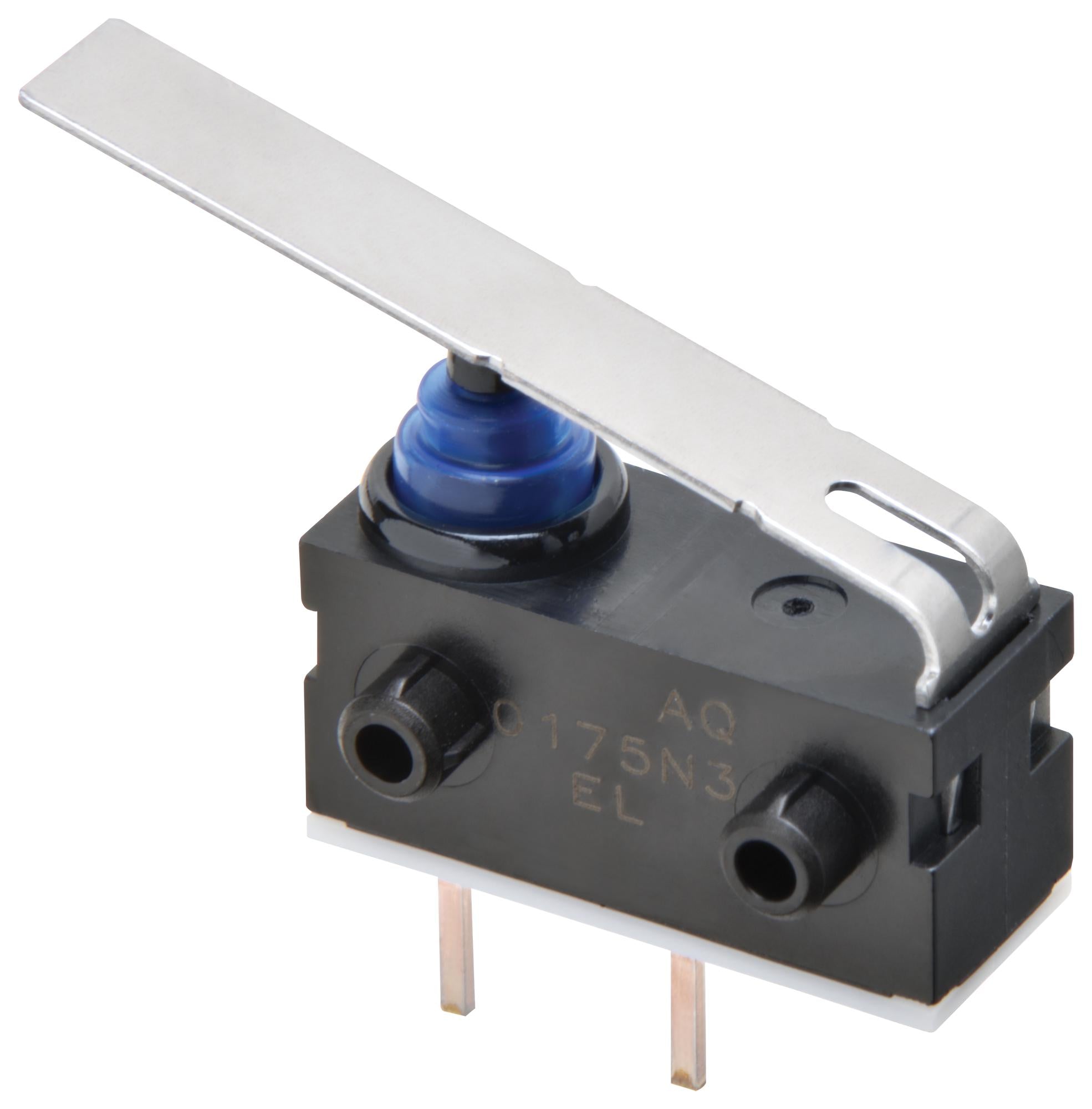 D2AW-A053D R MICROSWITCH, LEVER, SPST-NO, 0.1A, 12VDC OMRON