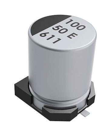 EEV107M035A9HAA CAP, 100µF, 35V, SMD KEMET