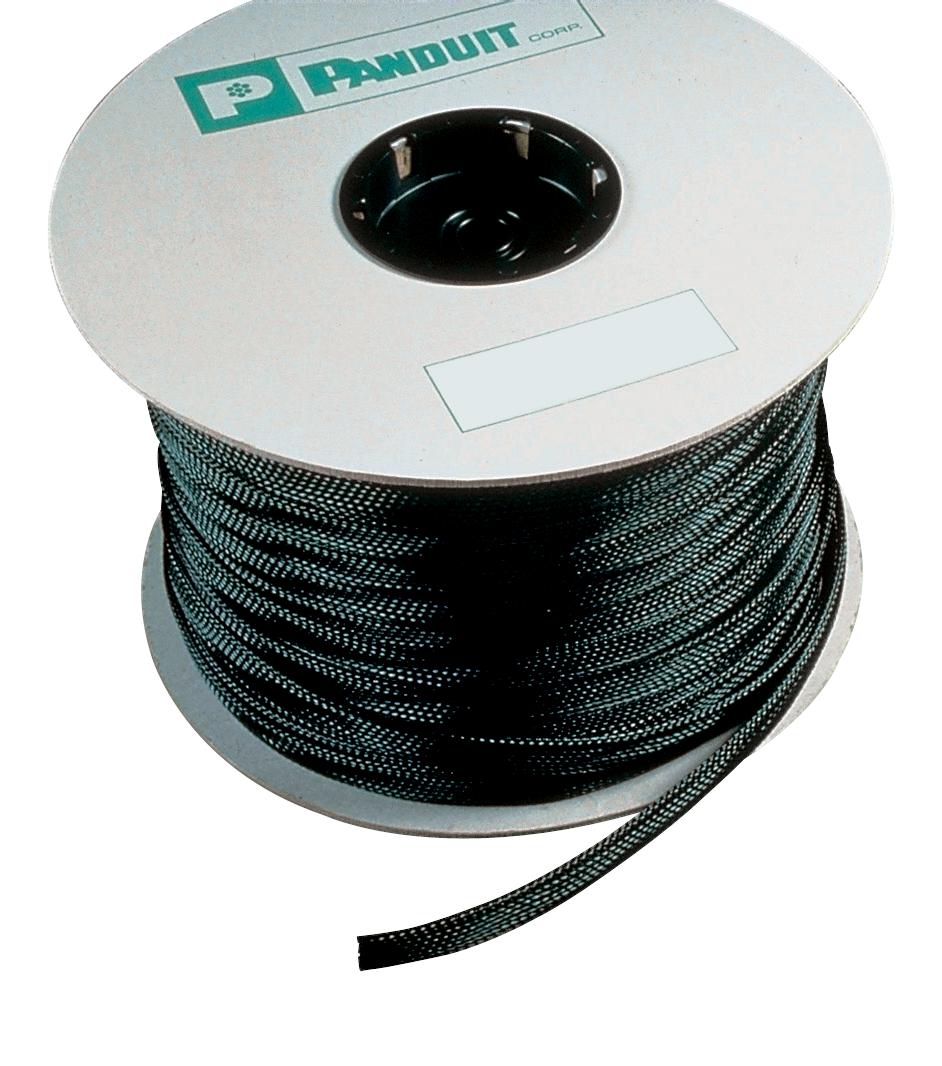 SE50P-DR0 BRAIDED EXPANDABLE SLEEVING, PET, 12.7MM PANDUIT