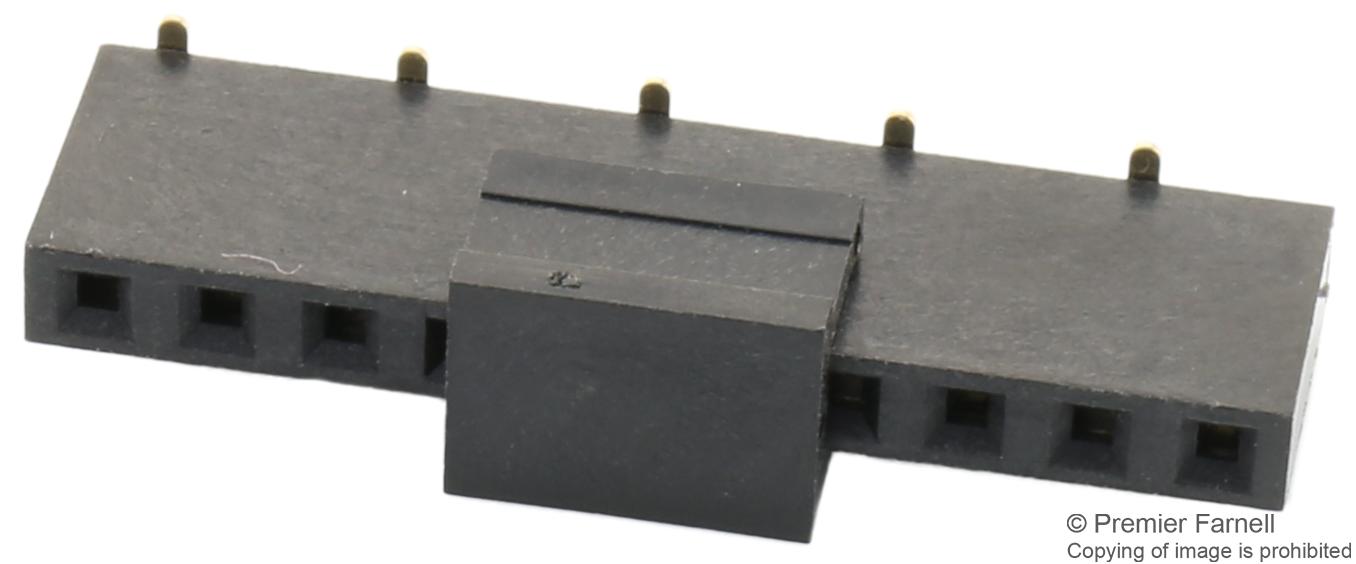 2212SM-10G-75-B1-PCR CONNECTOR, RCPT, 10POS, 1ROW, 2.54MM MULTICOMP PRO