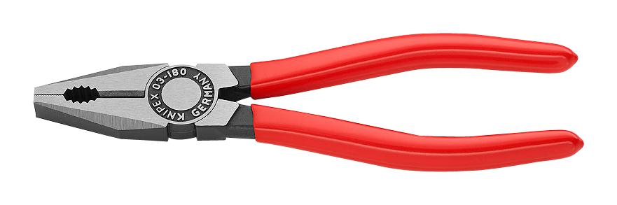 03 01 180 COMBINATION PLIER, 180MM, 16MM2 KNIPEX