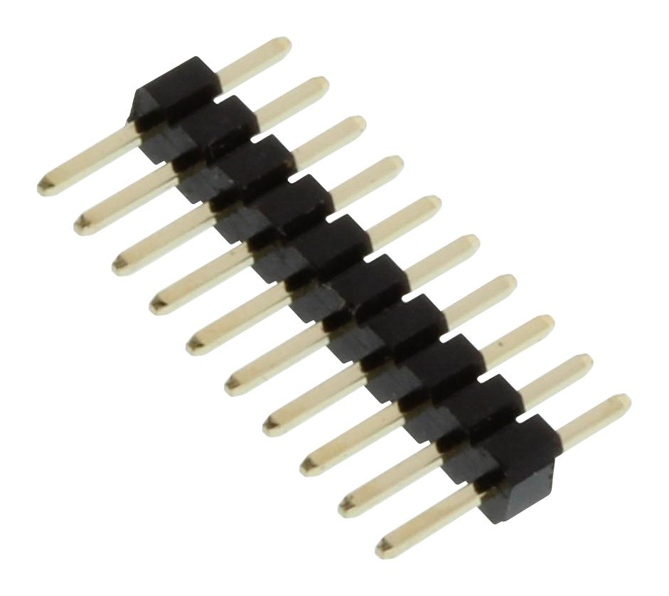 MC-HVT1-S10-G CONNECTOR, HEADER, 10POS, 1ROW, 1.27MM MULTICOMP PRO