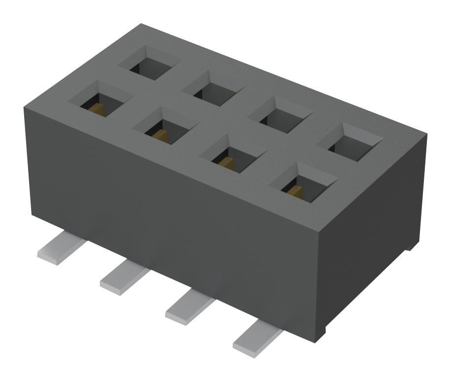 CLP-104-02-F-D-BE CONNECTOR, RCPT, 8POS, 2ROW, 1.27MM SAMTEC