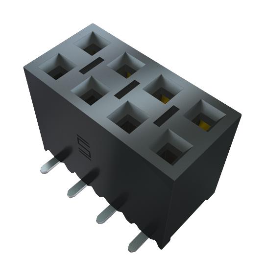 SSM-105-L-DV-A CONNECTOR, RCPT, 10POS, 2ROW, 2.54MM SAMTEC