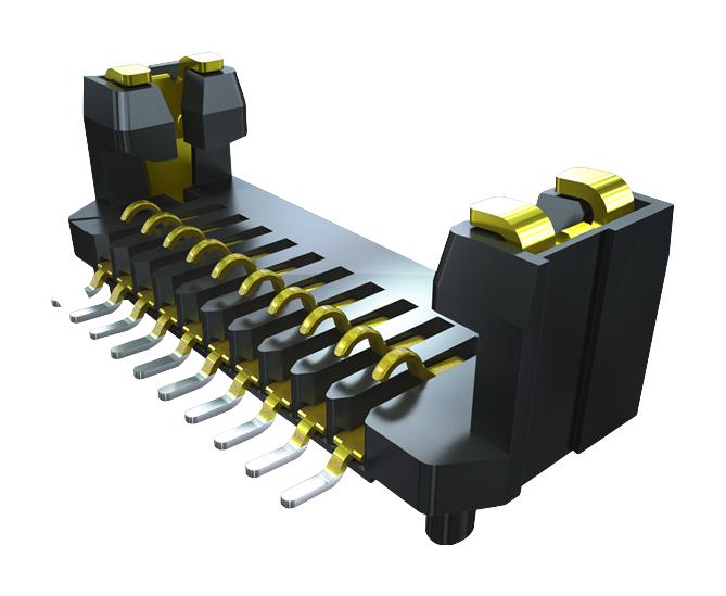 UCC8-010-1-H-S-1-A CONNECTOR, RCPT, 10POS, 0.8MM, THT SAMTEC