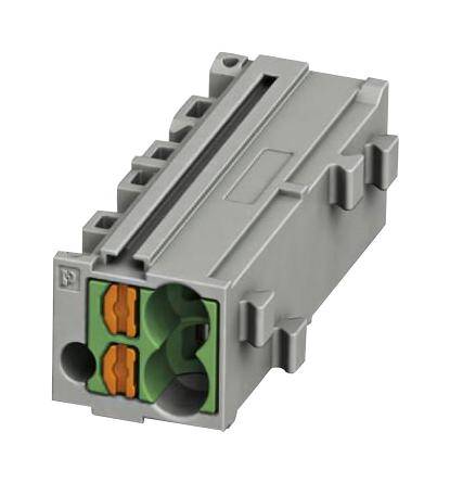 3270432 TERMINAL BLOCK, DIN RAIL, 1POS, 14AWG PHOENIX CONTACT