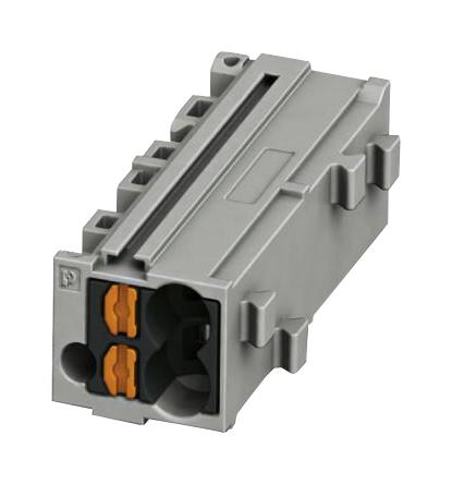 3270434 TERMINAL BLOCK, DIN RAIL, 1POS, 14AWG PHOENIX CONTACT