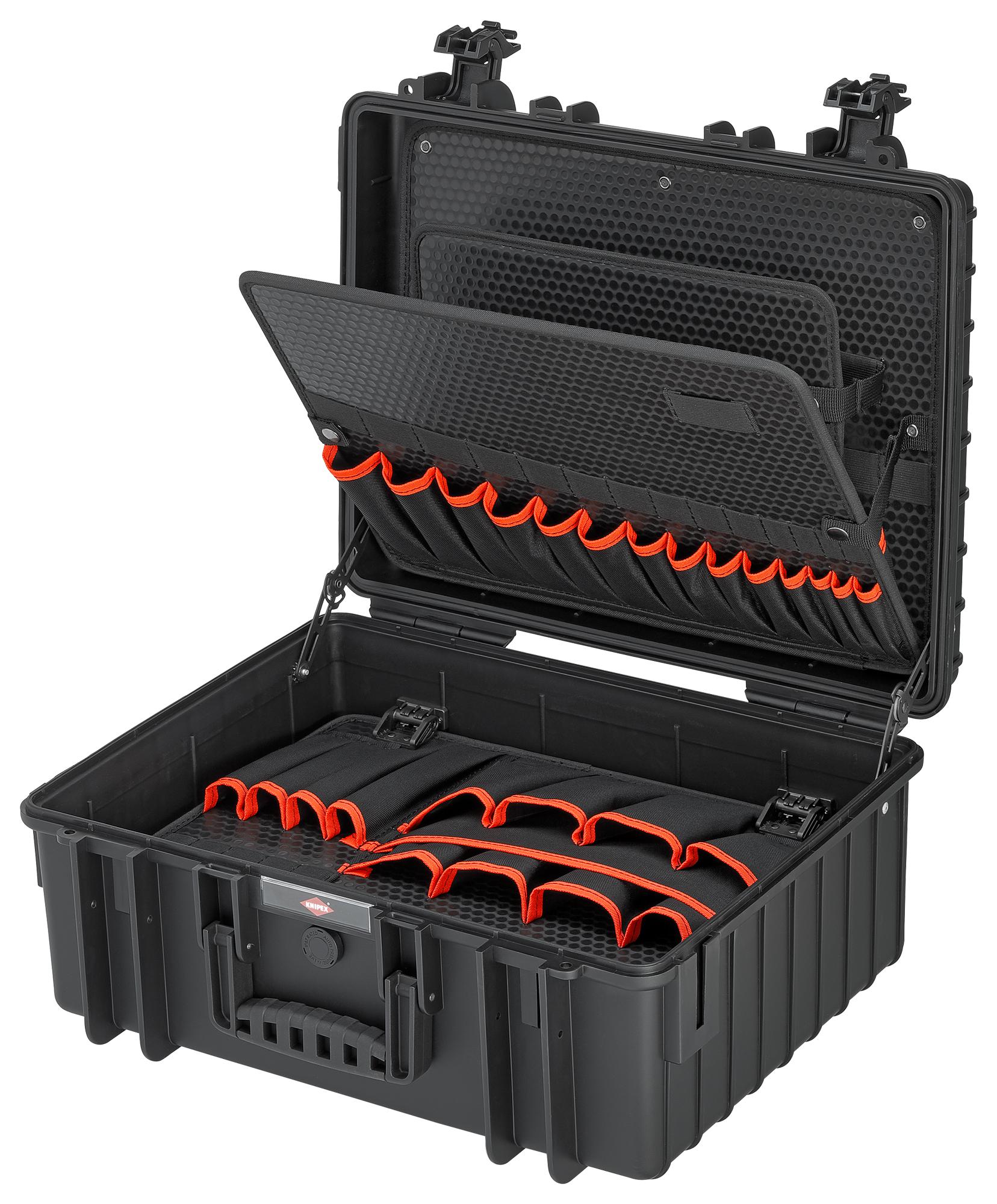 00 21 36 LE TOOL CASE, PP, ROBUST34, 419X510X215MM KNIPEX