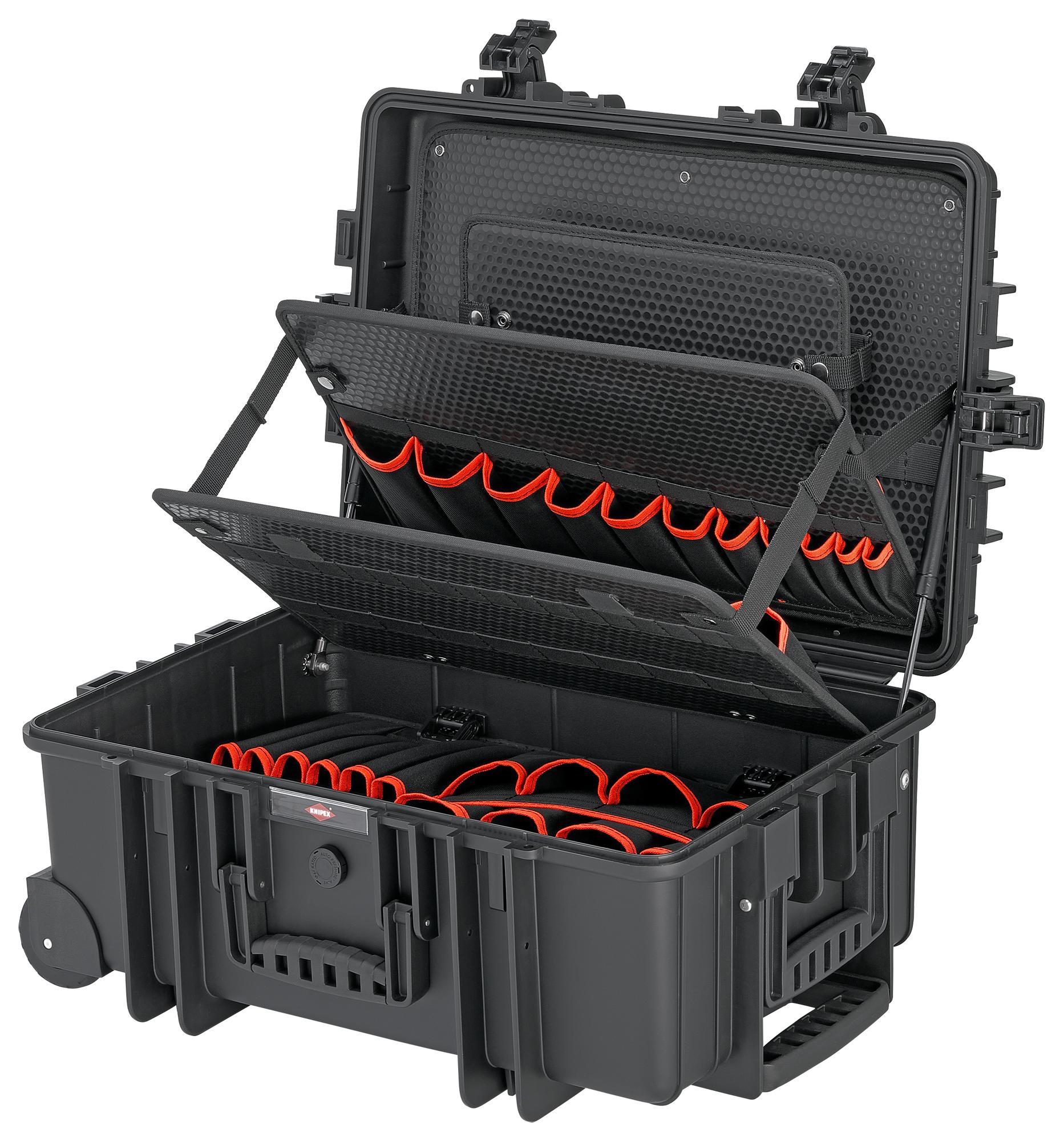 00 21 37 LE TOOL CASE, PP, ROBUST45, 428X609X263MM KNIPEX