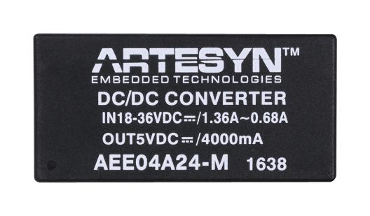 AEE02H24-M DC-DC CONVERTER, MEDICAL, 24V, 0.84A ARTESYN EMBEDDED TECHNOLOGIES