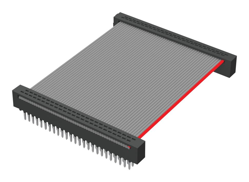 FFMD-25-T-03.00-01-N CABLE ASSY, IDC PLUG-RCPT, 50P, 76.2MM SAMTEC