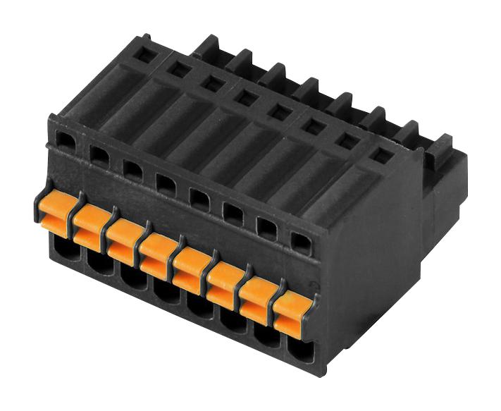 2439710000 TERMINAL BLOCK, PLUGGABLE, 8POS, 20AWG WEIDMULLER