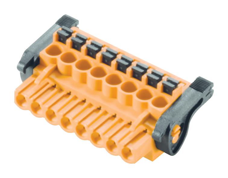 1002300000 TERMINAL BLOCK, PLUGGABLE, 4POS, 12AWG WEIDMULLER