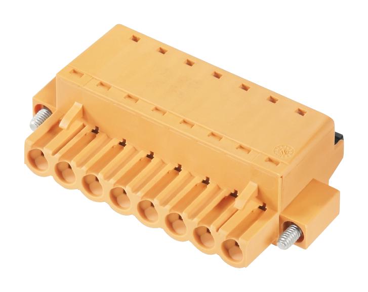 1013120000 TERMINAL BLOCK, PLUGGABLE, 5POS, 12AWG WEIDMULLER