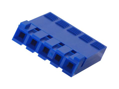 65240-008LF RCPT HOUSING, 8POS, POLYESTER, BLUE AMPHENOL ICC