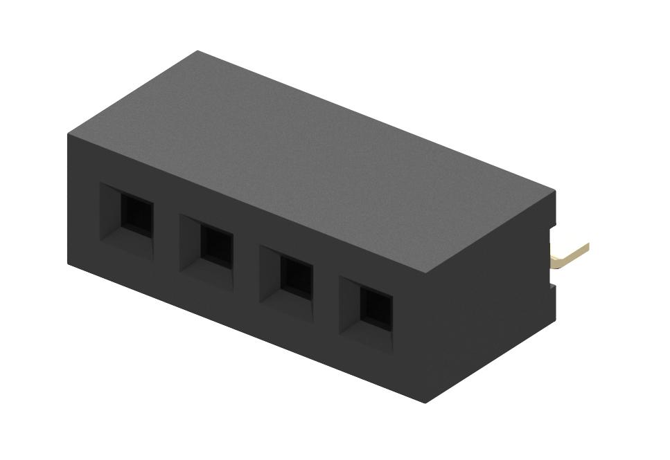 BC075-04-A-L-D CONNECTOR, RCPT, 4POS, 1ROW, 1MM GCT (GLOBAL CONNECTOR TECHNOLOGY)
