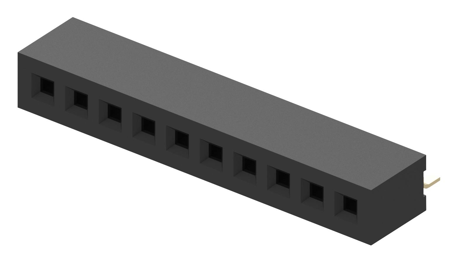 BC075-10-A-L-D CONNECTOR, RCPT, 10POS, 1ROW, 1MM GCT (GLOBAL CONNECTOR TECHNOLOGY)