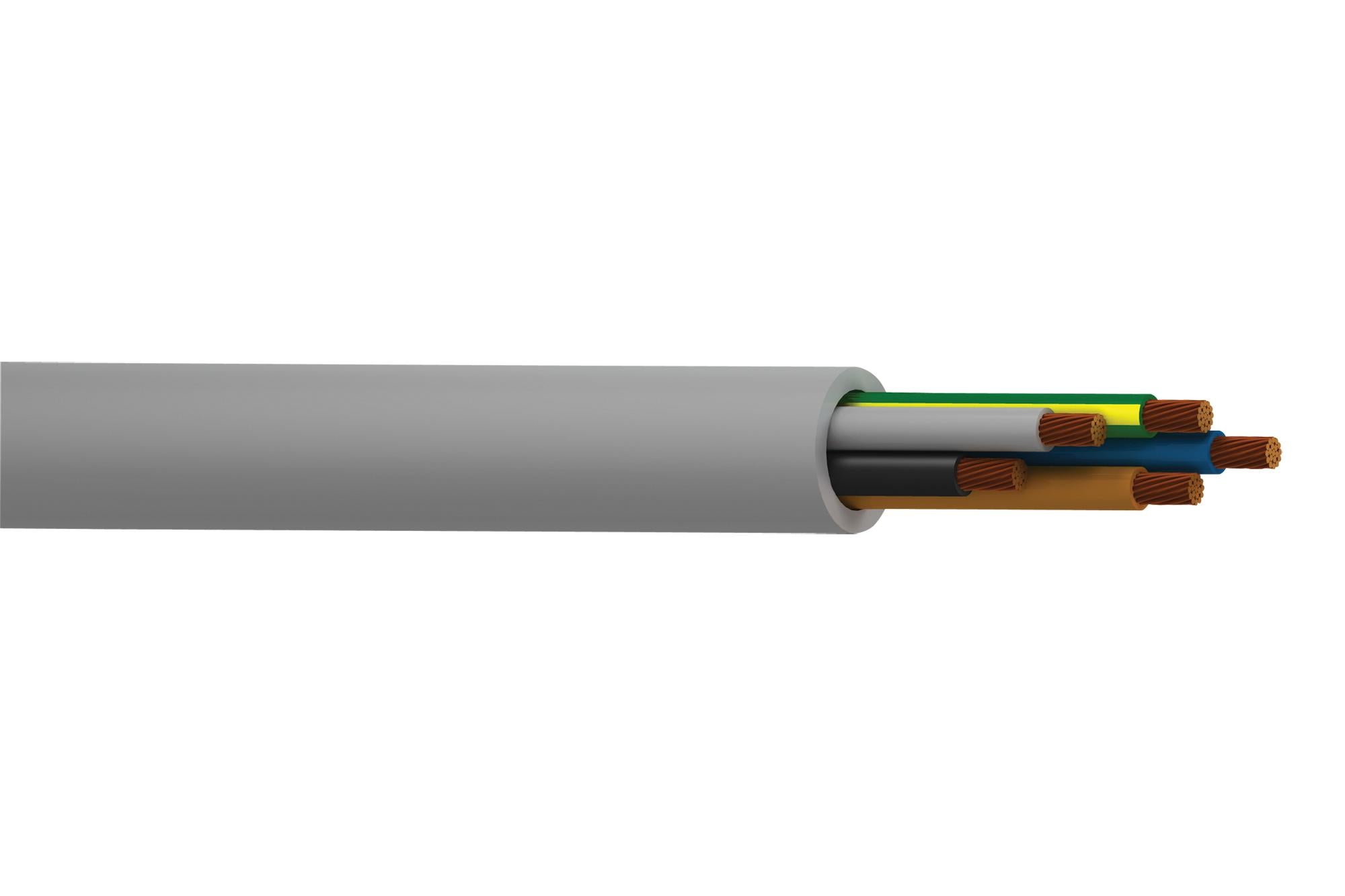 C5GC-B100 UNSHLD FLEX CABLE, 5COND, 1MM2, 100M BELDEN