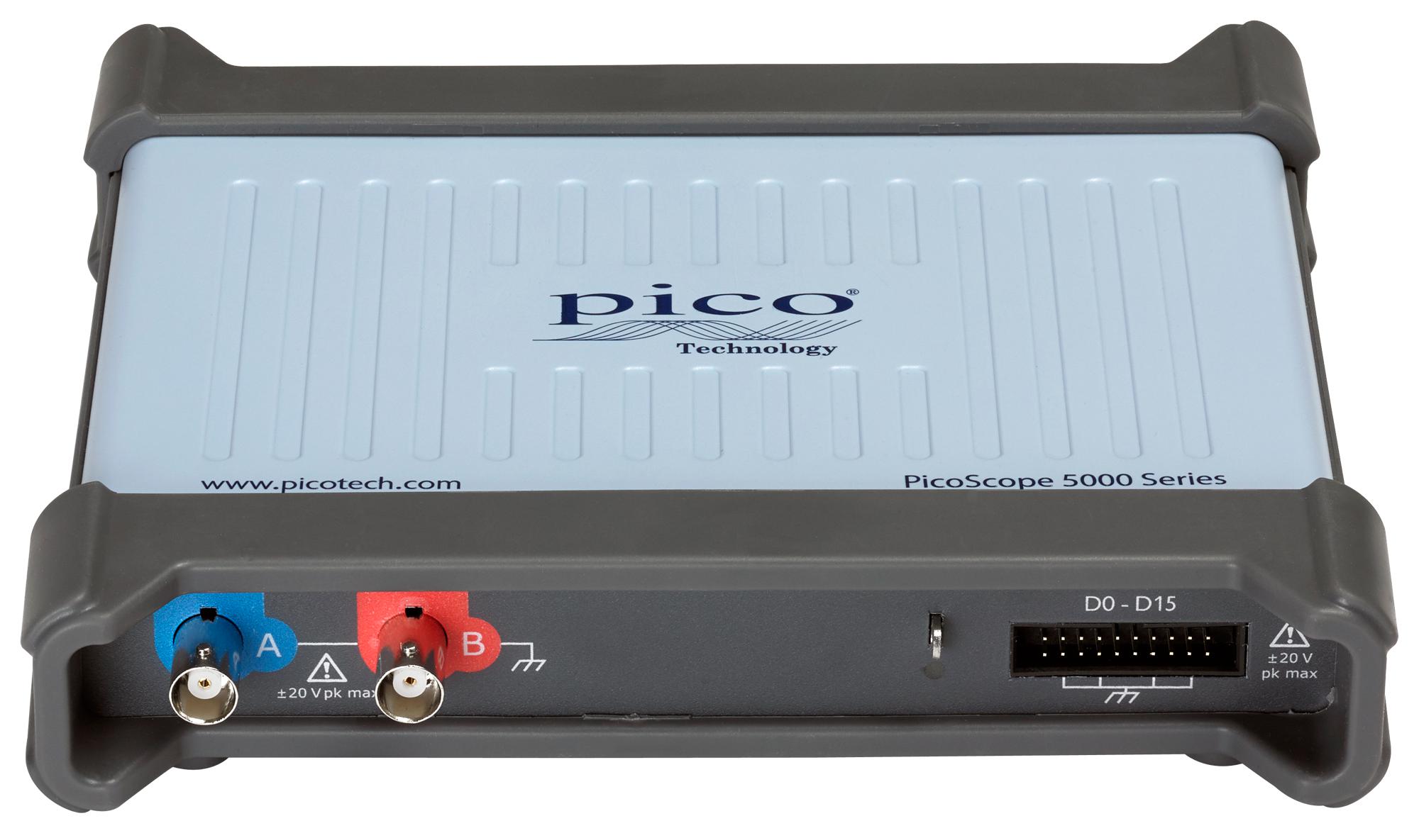 PICOSCOPE 5244D MSO PC MSO, 200MHZ, 1GSPS, 1.75NS PICO TECHNOLOGY