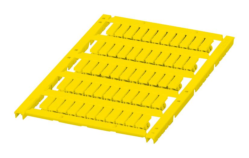 0828572 CONDUCTOR MARKER, 12MM X 4MM, YELLOW PHOENIX CONTACT