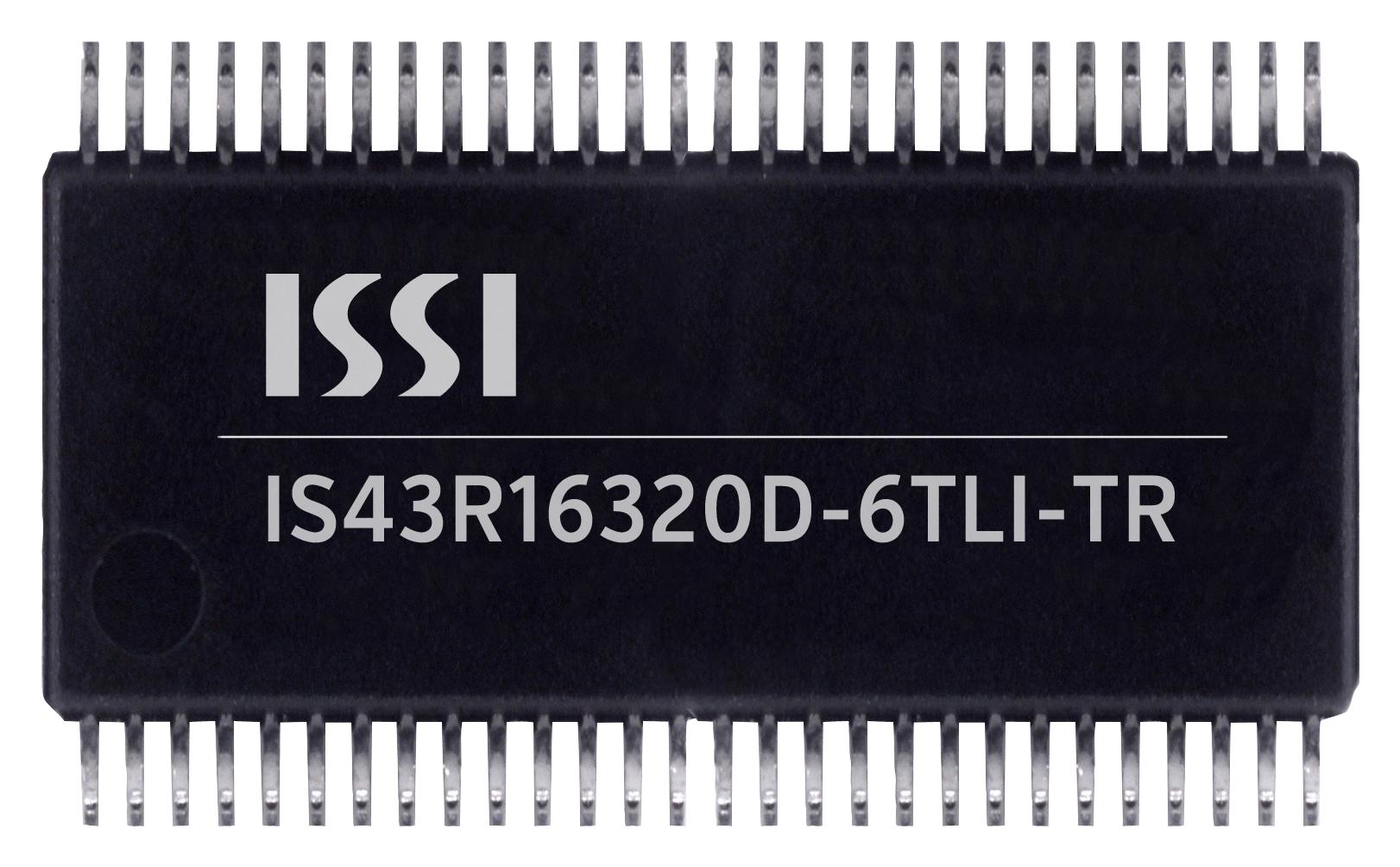 IS43R16320D-6TLI-TR SDRAM, 512MBIT, 166MHZ, TSOP-II-66 INTEGRATED SILICON SOLUTION (ISSI)