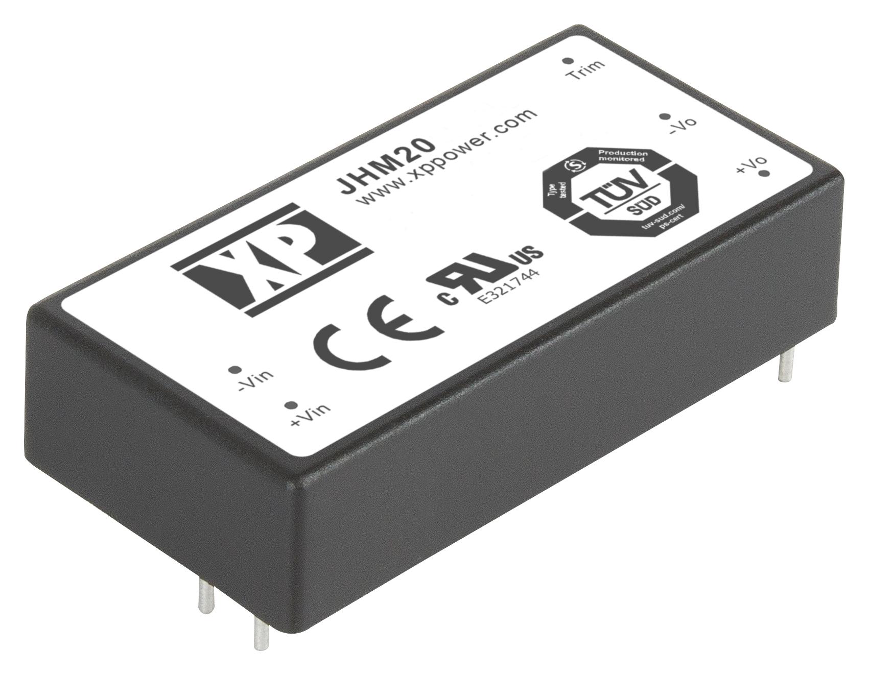 JHM2012S12 DC-DC CONVERTER, MEDICAL, 12V, 1.67A XP POWER