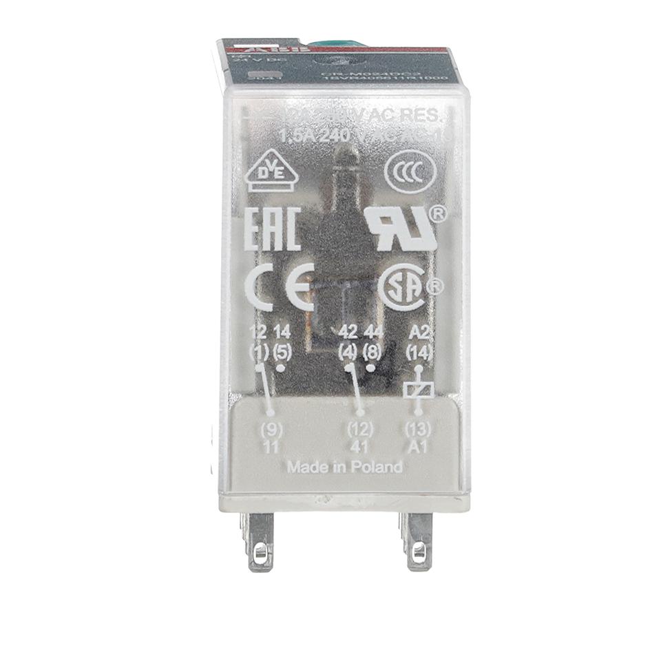 1SVR405612R1000 POWER RELAY, 3PDT, 10A, 250V, SOCKET ABB