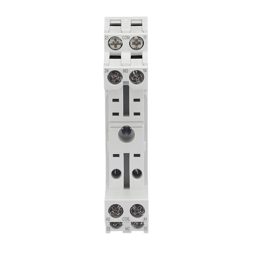 1SVR405650R1000 RELAY SOCKET, 10A, 250V, DIN RAIL ABB