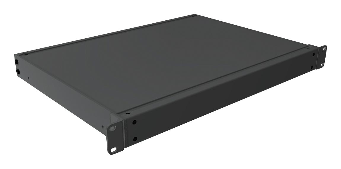 RMCS190113BK1 RACK MOUNT CABINET, 1U, ALUM, BLACK HAMMOND