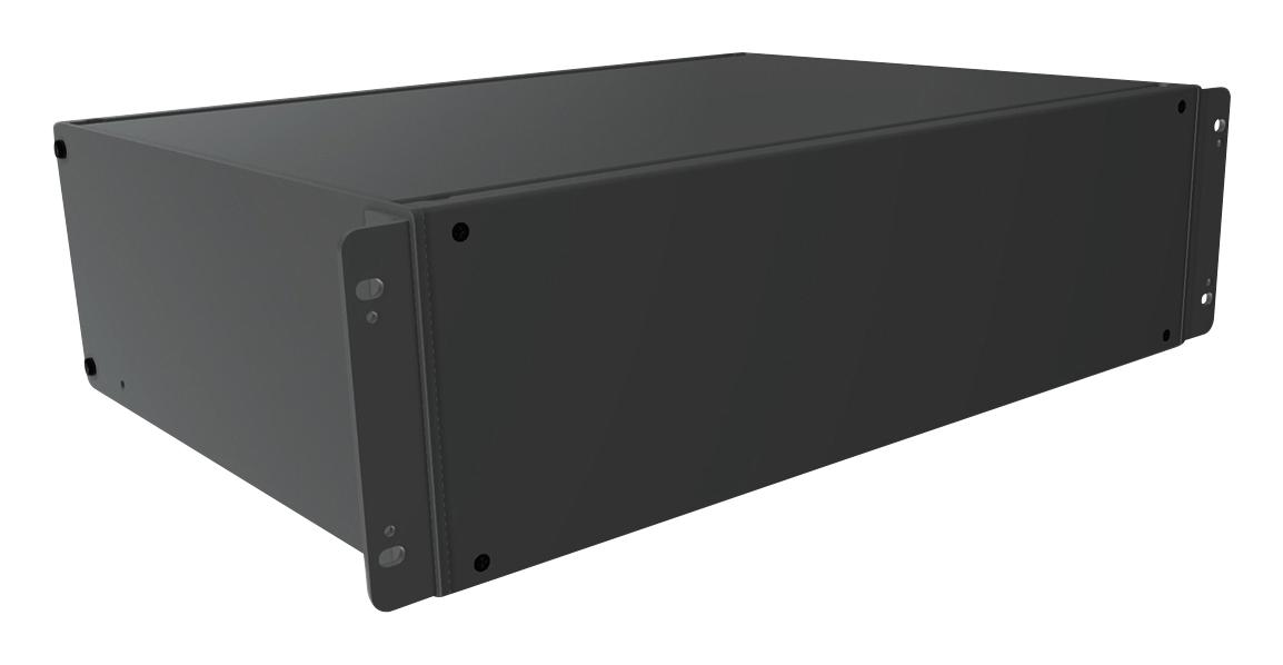 RMCS190513BK1 RACK MOUNT CABINET, 3U, ALUM, BLACK HAMMOND