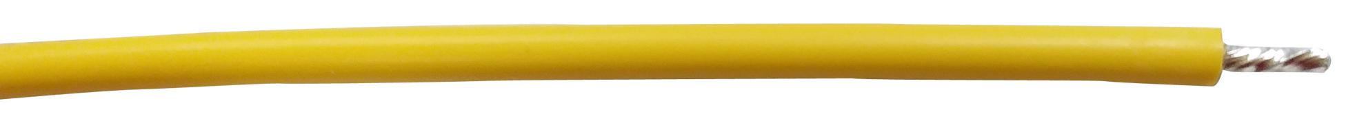 PP002409 HOOK-UP WIRE, 28AWG, YELLOW, 305M, 300V PRO POWER