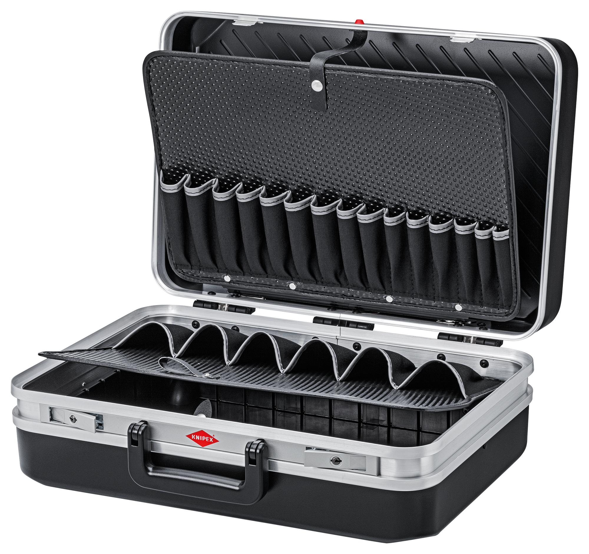 00 21 20 LE TOOL CASE, ABS, 370MM X 480MM X 175MM KNIPEX