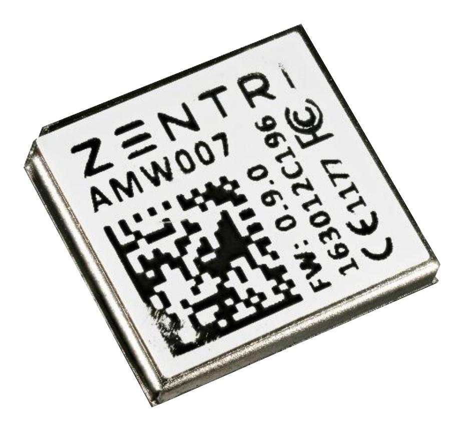 AMW007 WI-FI MODULE, SPI/UART, 2.484 GHZ SILICON LABS