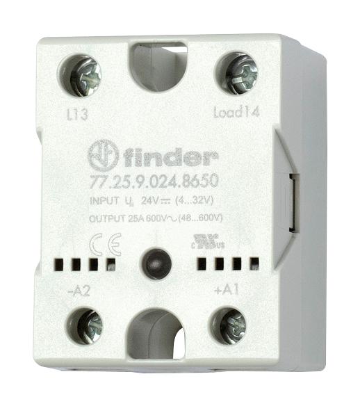 77.45.9.024.8250 SOLID STATE RELAY, 40A, 21.6-280V, PANEL FINDER