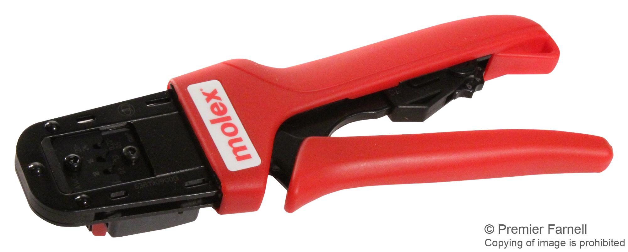 200218-2200 RATCHET HAND CRIMP TOOL, 16AWG CONTACT MOLEX