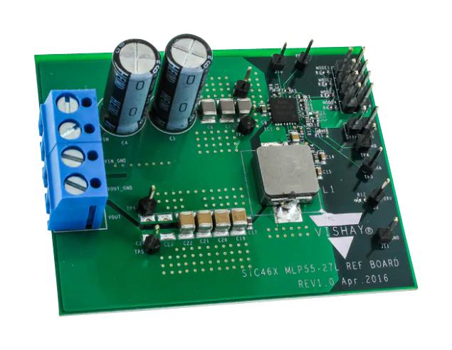 SIC463EVB EVAL BOARD, SYNCHRONOUS BUCK REGULATOR VISHAY