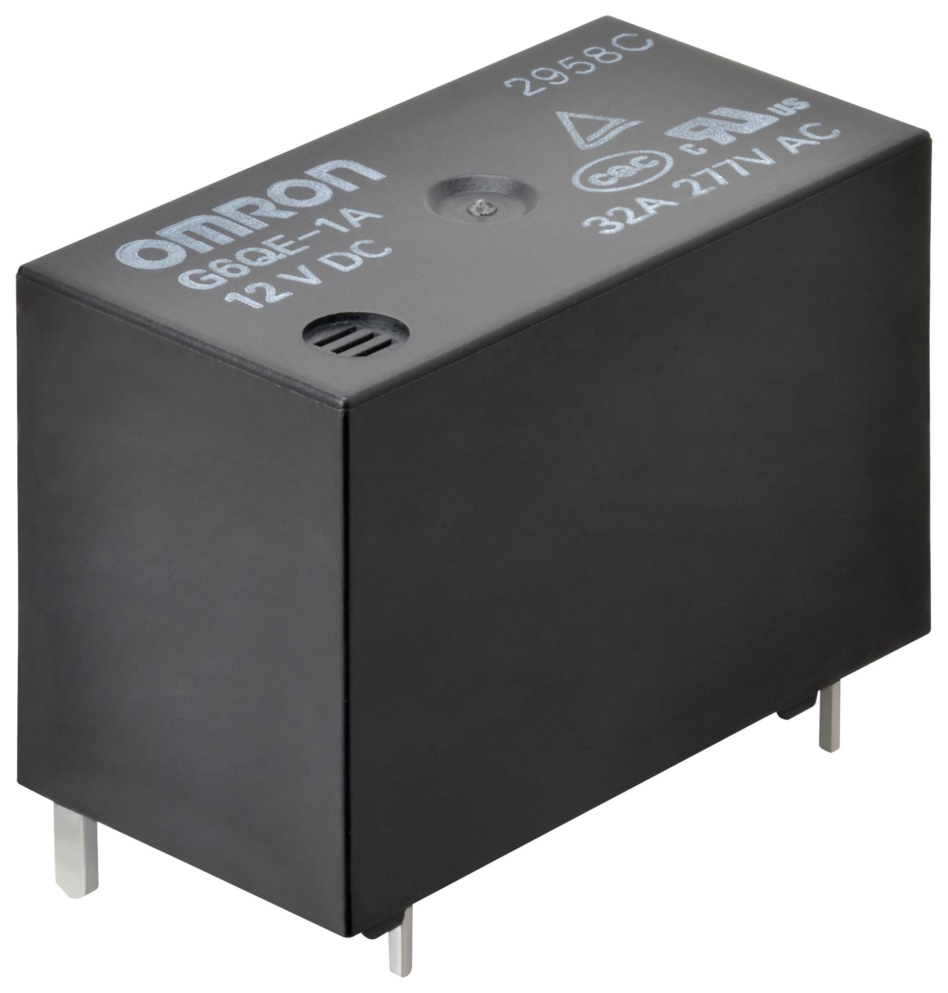 G6QE-1A   DC24 POWER RELAY, SPST-NO, 24VDC, 32A, TH OMRON