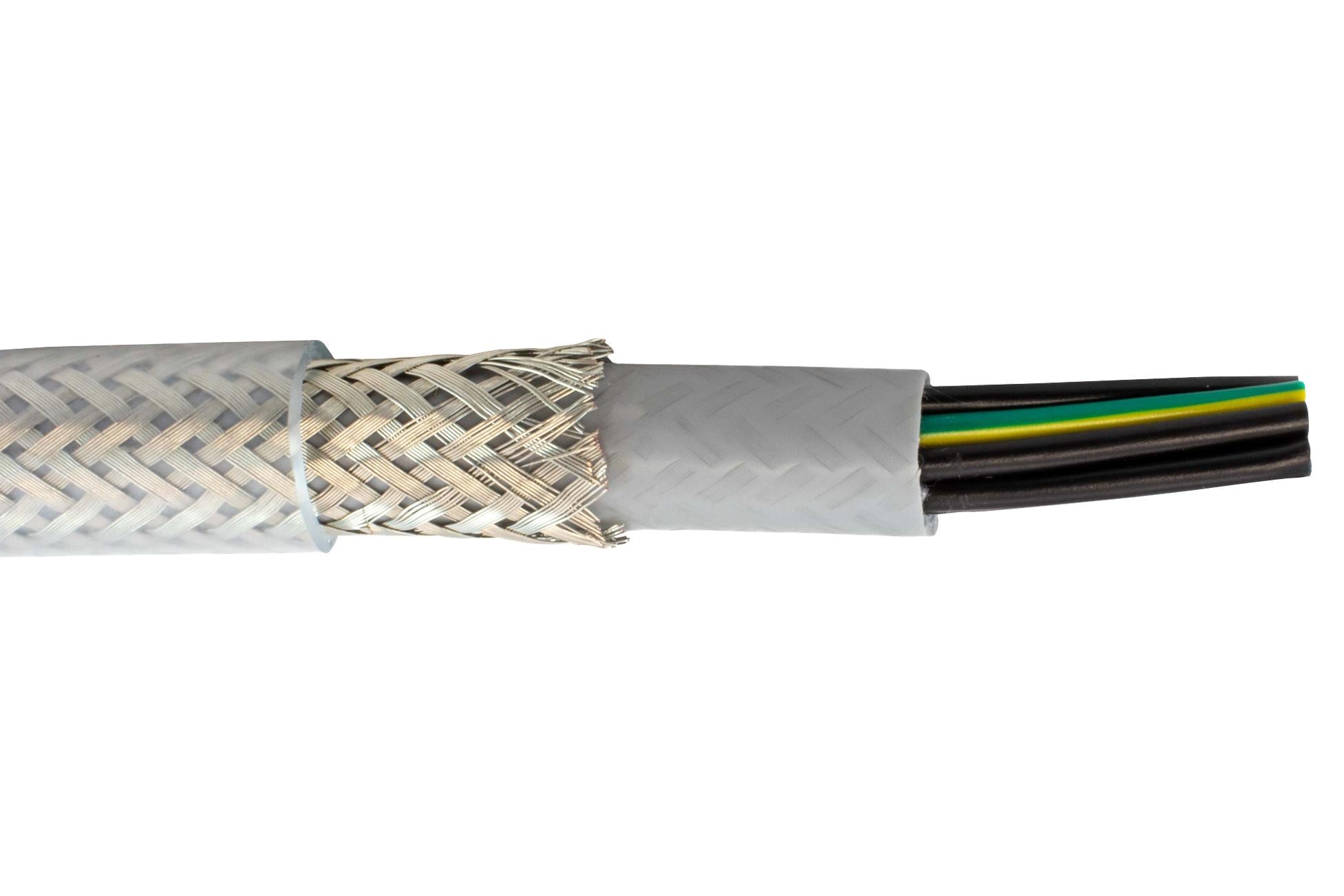 470025CY CL033 SHLD MULTICORE CABLE, 2COND, 100M ALPHA WIRE