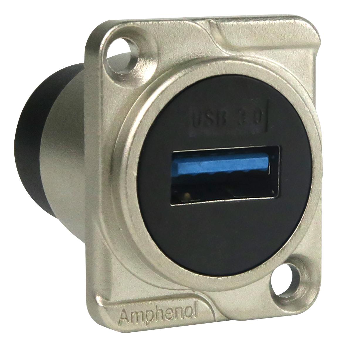 AC-USB3-AA USB ADAPTER, 3.0 TYPE A RCPT-RCPT AMPHENOL SINE/TUCHEL