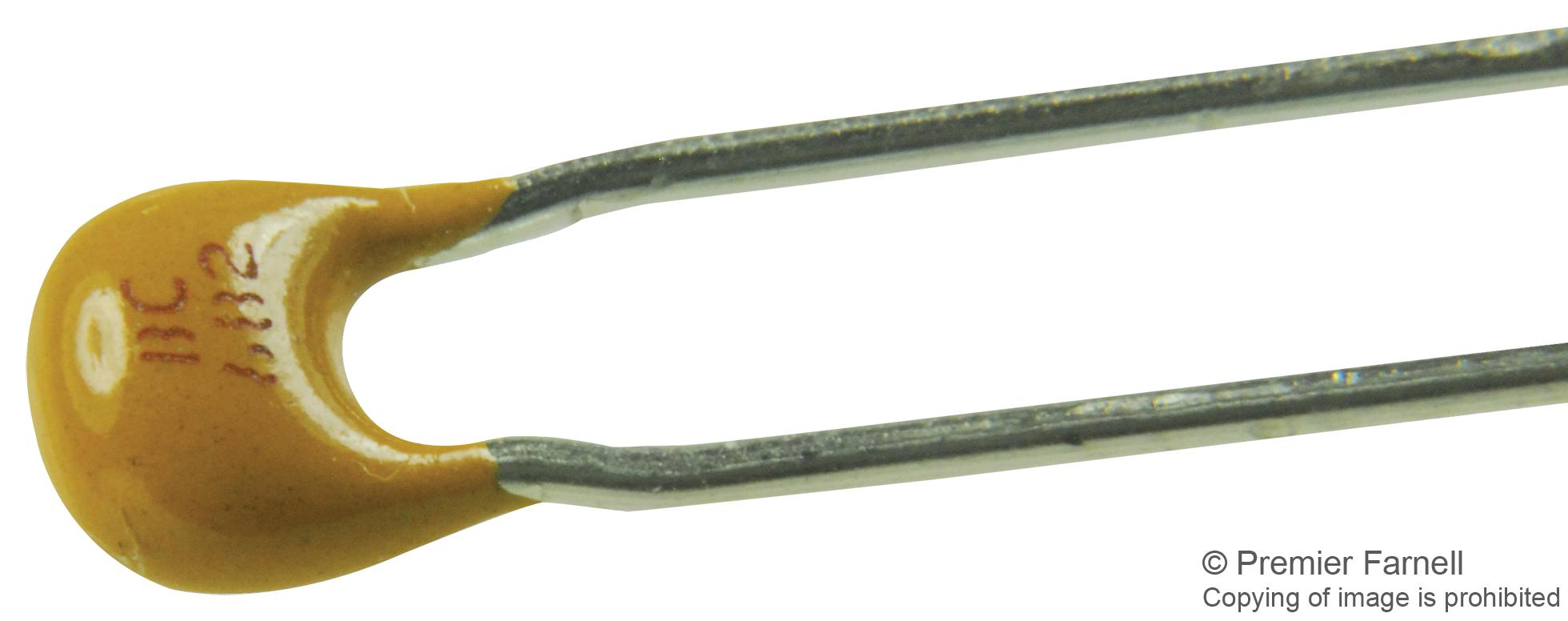 C410C474K5R5TA CAP, 0.47UF, 50V, MLCC, AXIAL KEMET