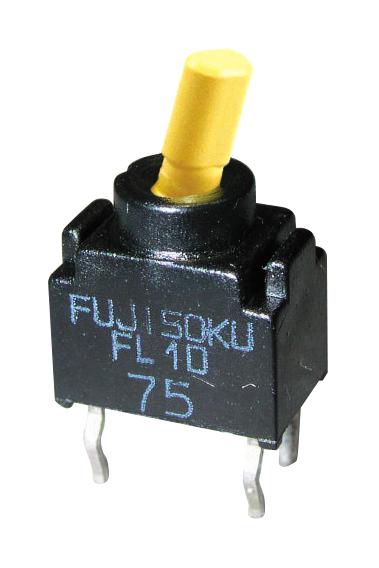 FL1D-2M-Z ROCKER SWITCH, SPDT, 0.4VA, 28VDC, TH NIDEC COPAL ELECTRONICS