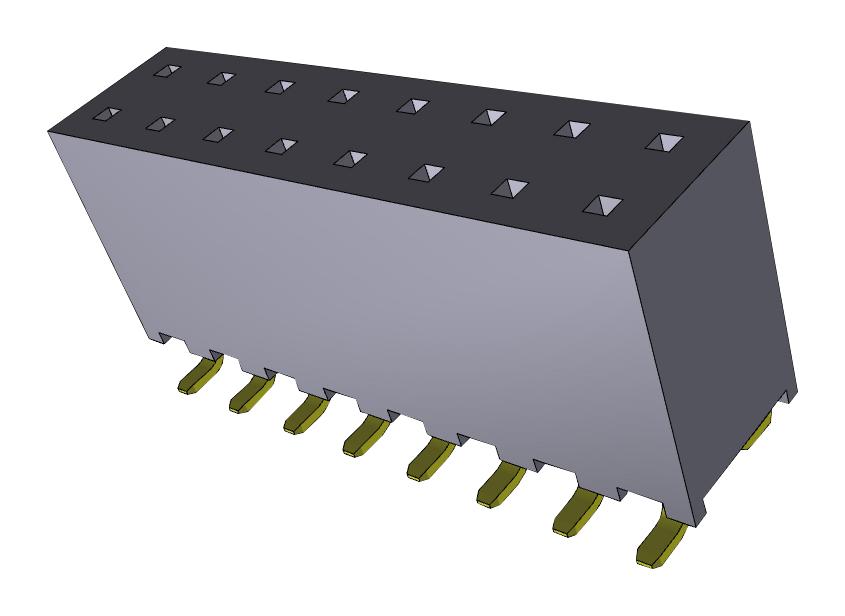 SQW-122-01-L-D-VS CONNECTOR, RCPT, 44POS, 2ROW, 2MM SAMTEC