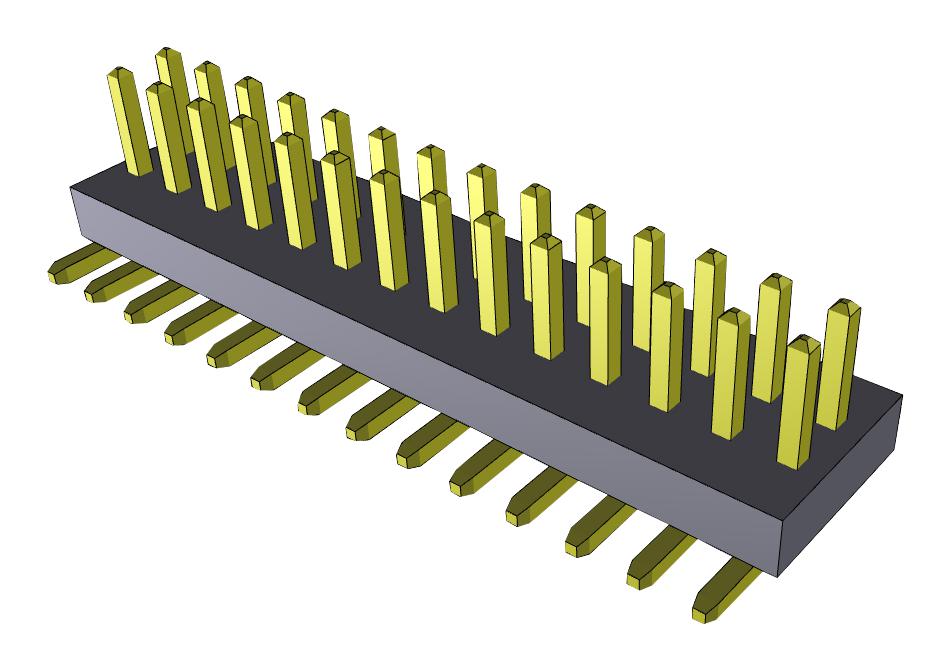 FTM-114-02-F-DV CONNECTOR, HEADER, 28POS, 2ROW, 1MM SAMTEC