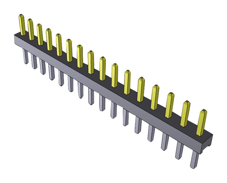 TMM-106-03-L-S CONNECTOR, HEADER, 6POS, 1ROW, 2MM SAMTEC