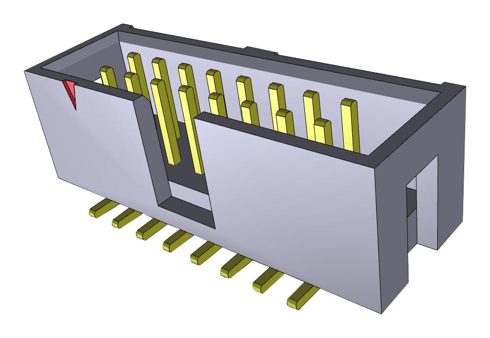 HTST-108-01-T-DV CONNECTOR, HEADER, 16POS, 2ROW, 2.54MM SAMTEC